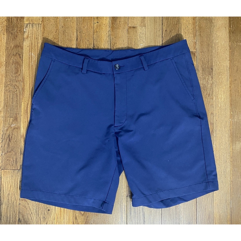 Turtleson Mens Shorts‎ Size 38 Blue Chino Outdoors Golf Performance Stretch